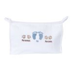 Trousse de toilette Petits Pieds (18 x 28 cm) - La maison des abeilles