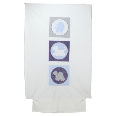 Housse de couette Arthur et Merlin graphic 100 x 140 cm par Noukie's
