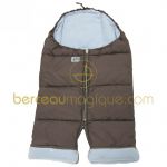 Combizip marron glac� et ciel (taille 2) - Red Castle