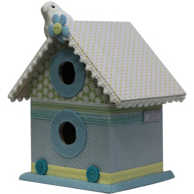 Cabane à oiseaux clouds (13 x 11 x 18 cm)