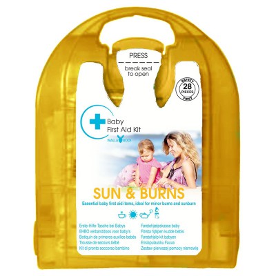 Mini kit de secours nomade Sun&Burns par WALLABOO
