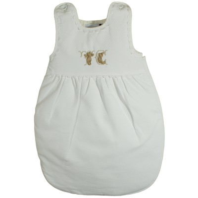 Gigoteuse Point de croix blanche (70 cm) par Tartine et Chocolat