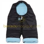 Combizip noir et turquoise (taille 2) - Red Castle