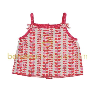 Maillot d�bardeur prune nina framboise par Archim�de