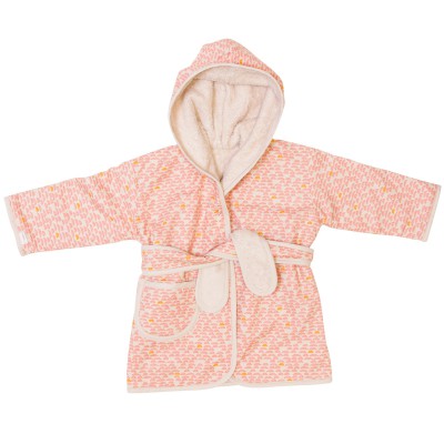 Peignoir pebble pink (2-3 ans)