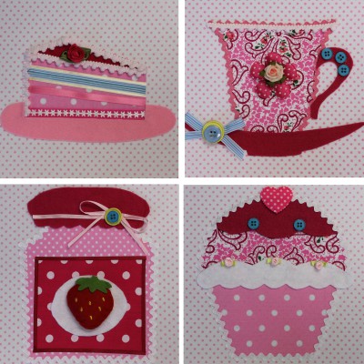 Tableau high tea l'heure du thé (20 x 20 cm)