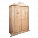 Armoire 2 portes Lapin finition brut par Mathy by bols