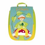 Sac � dos Le champignon brod� ''Pr�nom'' - L'oiseau bateau
