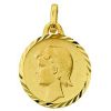 M�daille Ch�rubin (or jaune 375�)