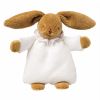 Lapin hochet nid d'ange Blanc (19 cm)