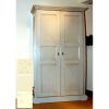 Armoire 2 portes Eline finition Laqu� : us� /  patin� / antique (12 teintes)