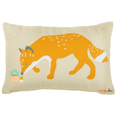 Mini coussin renard (30 x 20 cm)