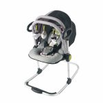 Accessoires (canopy + arche de jeux) noir et gris pour transat Up and down - B�aba