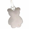 Porte-cl�s nounours (argent massif) 