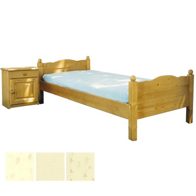 Lit enfant Dominique mod�le Pascal finitions Laques :  us� / patin� / antique (12 teintes) par Mathy by bols