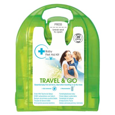 Mini kit de secours nomade Travel&Go par WALLABOO
