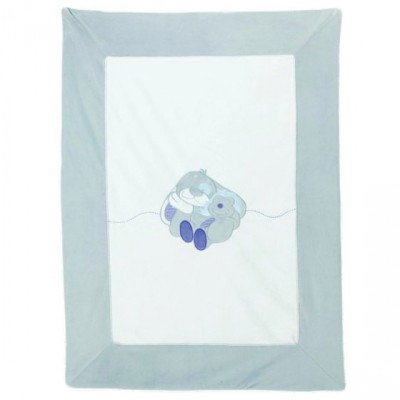 Couverture velours Arthur et Merlin (75 x 100 cm) par Noukie's