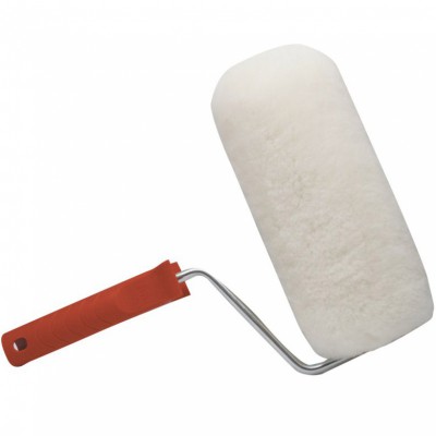 Rouleau en laine d'agneau + manche