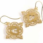 Boucles d'oreilles ajour�es (argent 925� plaqu� or jaune) - BeA legami preziosi