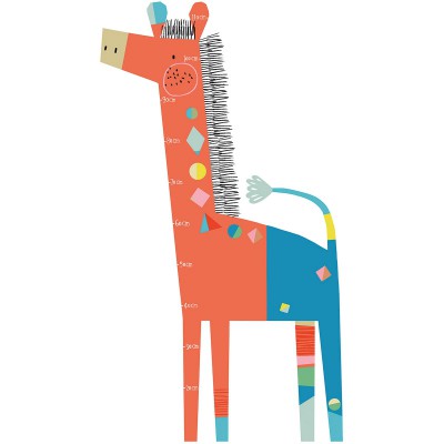 Toise adhésive tony la girafe imaginarium by carly gledhill
