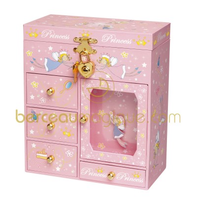 Armoire � musique Princesse aimant par Trousselier
