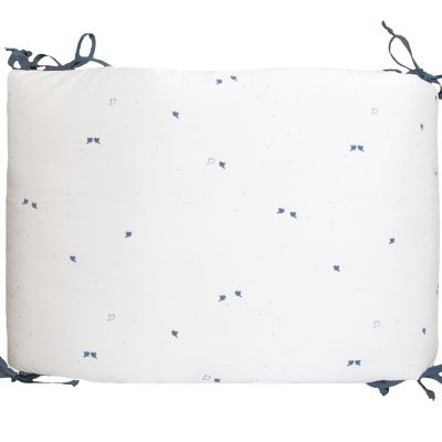 Tour de lit oiseaux bleus (pour lits 60 x 120 cm et 70 x 140 cm)