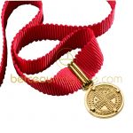 Pendentif Croix Saint Sim�on (ruban rouge) - La Monnaie de Paris
