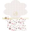 Sticker Nuage d'�toiles - Fille