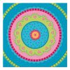 Tapis R�ve fleuri (120cm x 120cm)