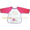 Bavoir � manches rose EVA (d�s 6 mois)
