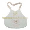 Bavoir rose Garda (Petit mod�le)
