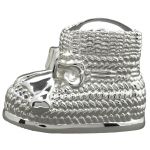 Tirelire Chausson (m�tal argent�) - Orf�vrerie de Cr�vigny 