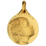 M�daille Eveil � la Vie (avec revers) (or jaune) - La Monnaie de Paris