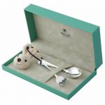 Coffret Citeaux (2 pi�ces avec lapin) (M�tal argent�) - Ercuis
