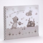 Album photos de naissance � spirale Ourson - Amadeus