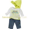 Ensemble T-shirt � capuche et pantalon Un monde de couleurs (3 mois au 24 mois)