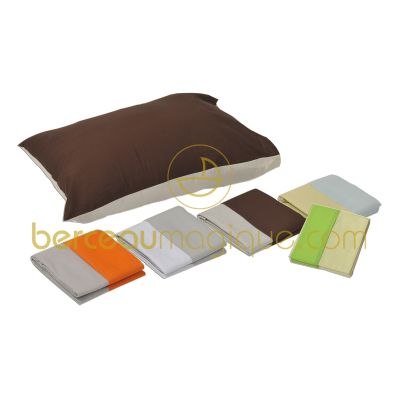 Housse de couette blanc/perle Doux Nid (100 x 140 cm)  par Doux Nid