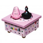 Bo�te � musique magn�tique Barbapapa rose - Trousselier