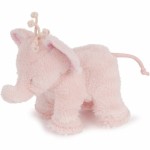 Peluche Ferdinand l'�l�phant rose (12 cm) - Tartine et Chocolat