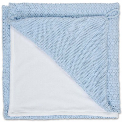 Cape de bain robust mix bleu ciel (80 x 80 cm)