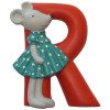 Lettre en r�sine R