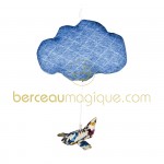 Nuage musical avion (16 cm) - Trousselier
