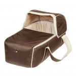 Couffin souple chocolat et beige - Tin�o