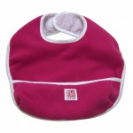 Bavoir polaire framboise (6-18 mois) - Red Castle
