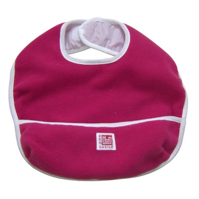 Bavoir polaire framboise (6-18 mois)   par  Red Castle