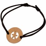 Bracelet cordon Bulle motif au choix (18mm) - Loupidou