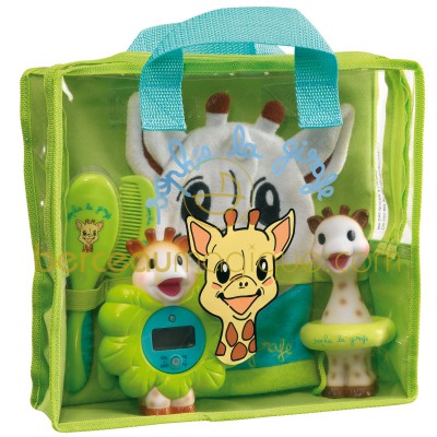 Coffret de toilette Sophie la girafe par Vulli