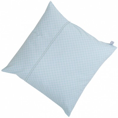 Coussin carré sweet mint (40 x 40 cm)