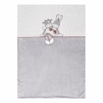Couverture veloudoux Paquito et Lolita (100 x140 cm) - Noukie's