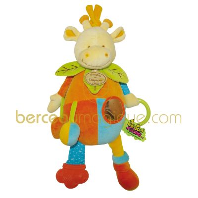 Pantin d'activit�s Tatoo Girafe par Doudou et Compagnie